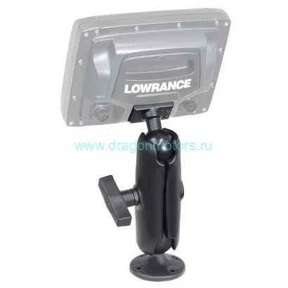 RAP-101U-LO11 RAM композитное двойное шариковое крепление для Lowrance Elite-5, Mark-5 и др.