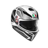 Шлем AGV K-3 SV MULTI - PROTON BLACK/SILVER