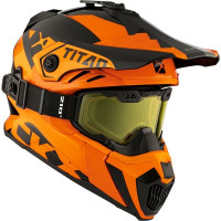 CKX Шлем + очки TITAN Airflow Extra Orange
