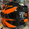 CKX Шлем + очки TITAN Airflow Extra Orange