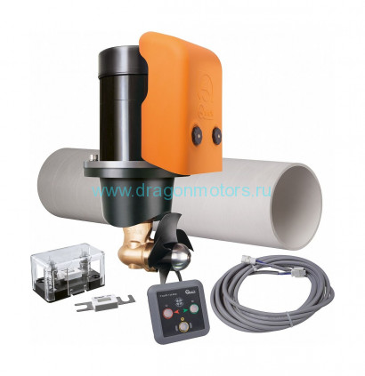 Подруливающее устройство Quick, D125mm, 40KGF, 12V, (TCD1022 - TCDEX06 - TNL 1000mm)