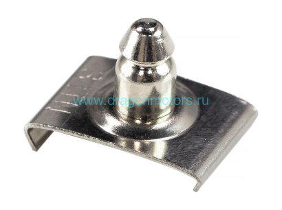 Ответная часть DOT для тентовой застежки на клипсе, никелированная латунь (90X8163762A)