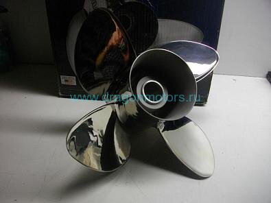 993215 Гребной винт Apollo для 150-300 л.с., 4x14-1/8x20-L, нержавеющая сталь, левое вращение требует сменную втулку (Micihigan)