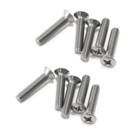 Винт с полупотайной головкой DIN 966 M6x30 A2 10шт
