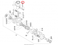 Поршневые кольца Arctic Cat 570XT / 2000XT OEM: 3006-004