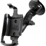 RAM-B-166-GA46 крепление RAM Form-Fit, авто присоска, муфта 95 мм для Garmin Montana 600-680t, шары 25 мм