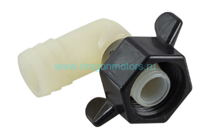 Фитинг Shurflo угловой резьба-"елочка" 1/2”-14 NPT(F)x5/8”