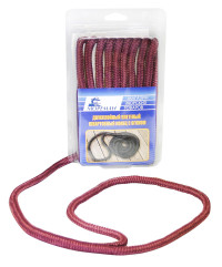 Плетеный швартовный конец Мореман", 12,7 мм x 7,5 м, бордовый" (10255178)