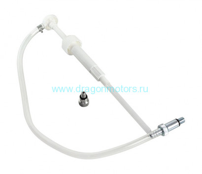 Насос ручной для замены масла в редукторе ПЛМ Yamaha/Suzuki/Tohatsu, металлический адаптер (2566323200)