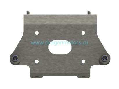 Площадка для лебедки (алюм.) для квадроцикла Yamaha Grizzly  550/700