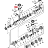 Поршень для гидроцикла Yamaha GP1200, GP1200R, XA(XL/XLT), XL1200, XLT1200  Wave Runner (STD) red 66V-11631-00-A0 ART OEM: 010-829PK, NW-40003
