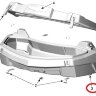 Посадочные крепежи linq для кофров BRP 715002412 используются на 715007001, 715003879, 715003018, 715001750, 715005274