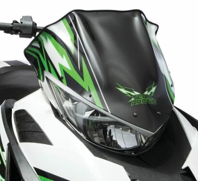  Стекло ветровое Arctic Cat 9,5" Pantera, M 7000, ZR, XF 7000 (зеленое)