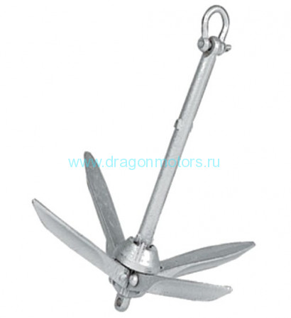 Якорь-кошка складной оцинкованный "В" (1,4 кг)