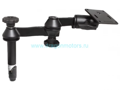 RAM-VP-SW1-4 RAM 4-дюймовый верхний полюс с двойными поворотными рычагами и круглой пластиной