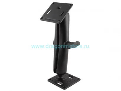 RAM-102U-D-2461 крепление RAM 2 площадки VESA 75 мм, длинная муфта 230 мм, шары 38 мм (1,5")