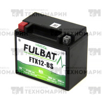 Аккумулятор гелевый FTX12-BS-GEL (YTX12-BS)