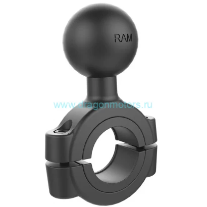 RAM-408-112-15U крепление RAM Torque на руль, трубу 28-38 мм (1 1/8 1 1/2) шар 38 мм (1,5)