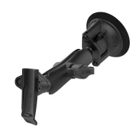 RAM-B-166-GA76U Крепление на присоске RAM Twist-Lock  с зажимом Garmin (салазки)