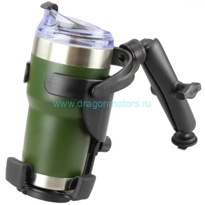 RAM-B-417B-C-354-TRA1U держатель для напитков RAM Level Cup XL на 1 л с основанием RAM