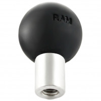 RAM-B-358U обрезиненный шар RAM 1 на стойке с внутренней резьбой 5/16-24
