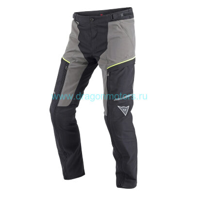 Мотоштаны DAINESE RAINSUN - BLACK/DARK-GULL-GRAY/FLUO