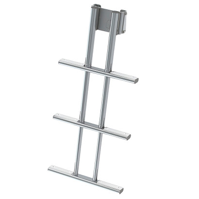 Трап дайверский телескопический быстросъемный, 3 белых ступени (ширина 450мм.) (10269458)