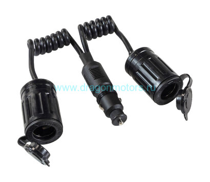 Удлинитель разьема прикуривателя двойной