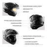 Шлем CKX Mission AMS Full Face Black DL без подогрева