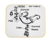 Наклейка предупредительная