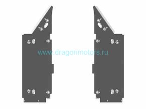 Защита порогов для Arctic Cat 