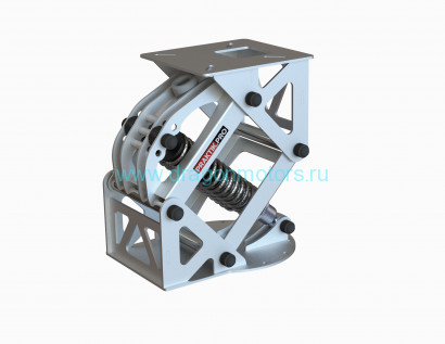 Стойка амортизационная Практик 300 v2, оцинкованная, окрашенная RAL 9023 - praktik_300V2_RAL9023