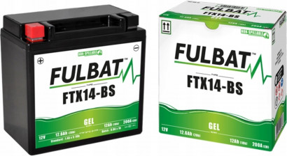Аккумулятор гелевый FTX14-BS-GEL (YTX14-BS)