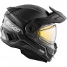 Шлем CKX Mission AMS Full Face Helmet Carbon Black Matte Winter с подогревом