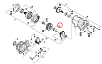 Подшипник КПП Arctic Cat Z1 /570 XT 2602-317