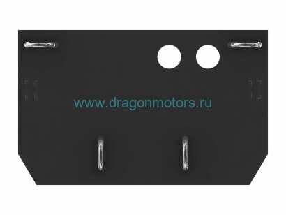 Площадка для снегового отвала для квадроцикла Kawasaki BruteForce KVF 750 -2012
