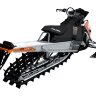 Бампер задний для снегохода (Extrim) Polaris Axys (оранжевый)