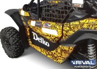 Расширители арок - Rival для BRP Maverick Х3 XRS передние широкие 2016-