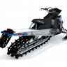 Бампер задний для снегохода (Extrim) Polaris Axys (синий)