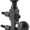RAM-B-309-2U универсальное мото крепление RAM с двумя шарами 1