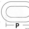 Osculati 01.375.08-025 - Цепь калиброванная из нержавеющей стали 8 мм x 25 м (25 м.)