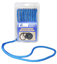 Плетеный швартовный конец Мореман", 12,7 мм x 7,5 м, синий" (10255175)