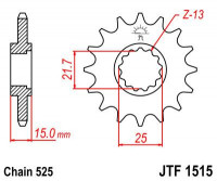 JT звезда передняя JTF1515.14
