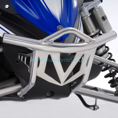 Бампер передний для снегохода Yamaha FX NYTRO (серибристый)