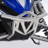 Бампер передний для снегохода Yamaha FX NYTRO (серибристый)