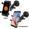 RAM-B-166-UN7U авто крепление RAM X-Grip для любых смартфонов, муфта 95 мм, присоска