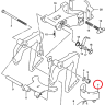 Крепление транца Suzuki 54151-97JL0-000 / 54151-97J00-000