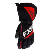 Перчатки FXR Fuel с утеплителем - Black/Red