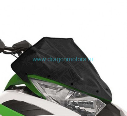  Стекло ветровое Arctic Cat 9,5" Pantera, M 7000, ZR, XF 7000 (черное Team Arctic)