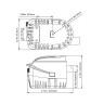 Автоматическая трюмная помпа, 12 В, 48 л/мин (10264266)